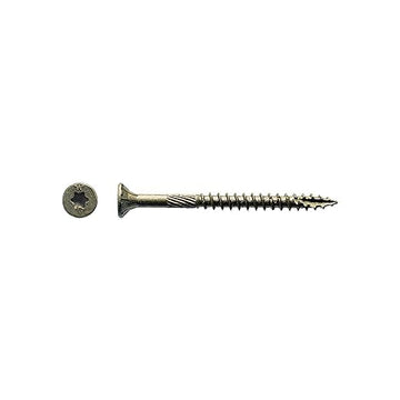 Big Timber BTX82 Wood Screws 8x2 Inch T-20-Drive Bit Bronze Star Flat Head (3500 Count)